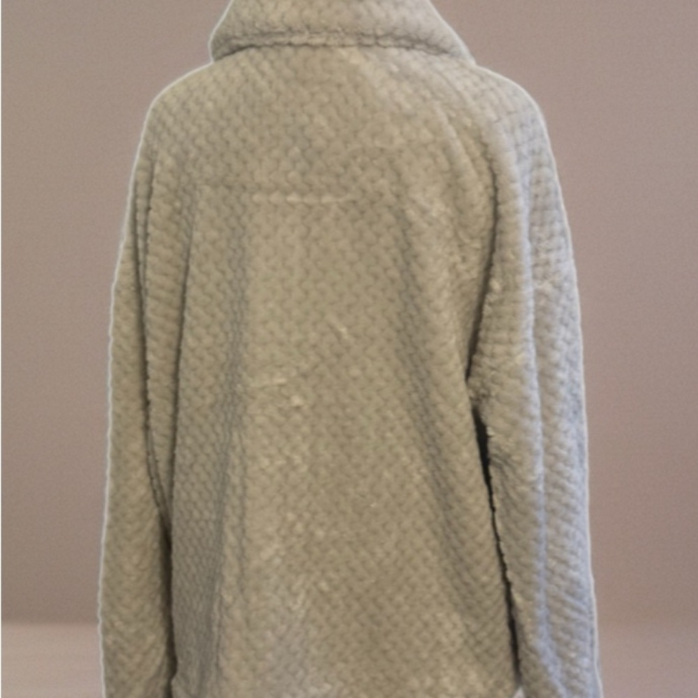 NWT-Simply Southern cozy snap jacket in fog color XL‎ - Picture 3 of 5